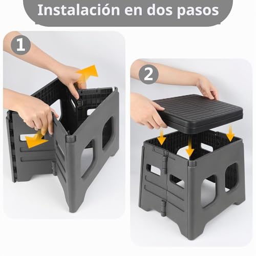 Diealles Shine Portable Toilet, Portable Camping Toilet, Foldable Dry Bath Camper for Camping Hiking Traveling