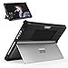 MoKo Microsoft Surface Pro 7 / Pro 6 / Pro 5 / Pro 2017 / Pro 4 / Pro LTE Case, All-in-One Protective Rugged Cover Case w/Pen Holder and Hand Strap, Compatible with Type Cover Keyboard - Black primary