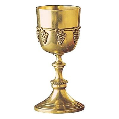 Design Toscano Grape Harvest Solid Brass Goblet