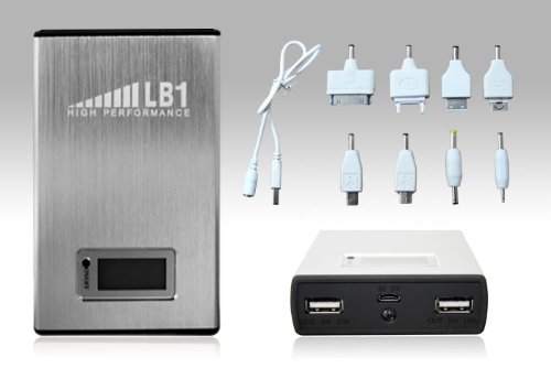 LB1 High Performance 11200mAh External Battery Charger Power Bank Backup Charger for iPhone 6 5s 5c 5 4s 4, iPad Air mini, Samsung Galaxy S5 S4 S3, Note 4 3, HTC One M8, Nexus 5, Blackberry, GPS Units, Digital Camera, Bluetooth Speaker and Other Smartphones and Tablets