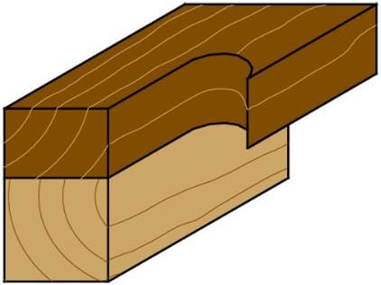 CMT 806.690.11 Super-Duty Flush Trim Bit, 1/2-Inch Shank, 2-Inch Cutting Length, Orange, 0.75 inches x 2 inches - Image 4