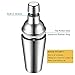 Cocktail Bar Shaker Set ASOMMET Stainless Steel Home Bar Tools Kit with 1/0.5oz jigger, Mixing Spoon, Pourers and Recipes for Mixing Martini, Mojito & More Drinks