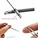 ImprovedVersion! BANG TI Titanium Novelty Toothpick and Holder Integrated Kit Tactical Keychain EDC Tool