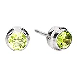Luna Azure Olivine Peridot Gemstones Sterling