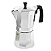 GROSCHE Milano Stovetop Espresso Maker Moka Pot 6 espresso Cup - 9.3 oz, Silver - Cuban Coffee Maker Stove top coffee maker Moka Italian espresso greca coffee maker brewer percolator