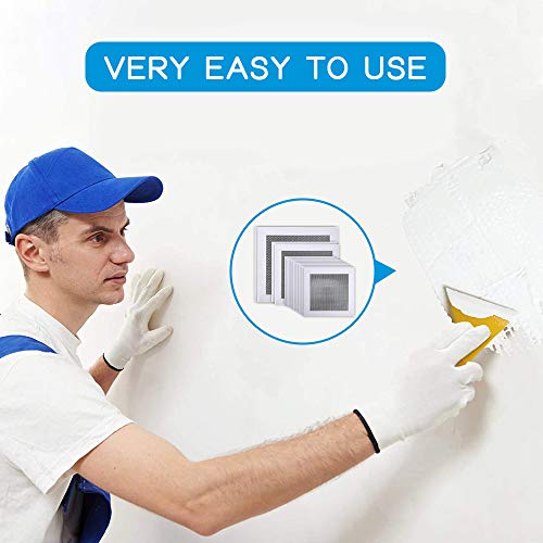 WDSHCR Drywall Repair Kit 12 Pieces Aluminum Wall Repair Patch Kit, 4/6