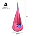Pinty Kids Hanging Chair Pod Swing Autism Swing for Children, Indoor Hammock Chair for Kids(Rose)