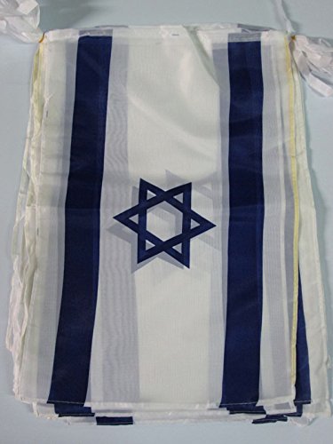 AZ FLAG Keltische Fahnenkette – 12 Meter Mit 20 Flaggen, Je 45x30 Cm, Für Innen & Außen