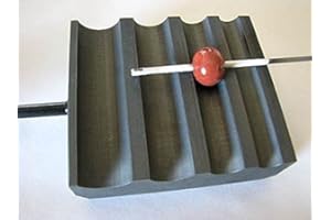 Devardi Glass Lampwork, Beadmaking 4 Slot Round Graphite Shaper