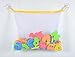 JOYIN 51PCS Foam Bath Stickers Set with Mesh Bath Toy Organizer, Including 26 Letters, 10 Numbers, 8 Sealifes and 6 Transportations, Bathtub Foam Stickers Toy Storage Net for Baby Toddler Kid Shower Time