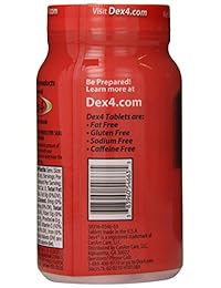 dex4 Glucosa Tablets, frutas tropicales, 50 Count, 383960546635, 1, 1