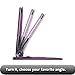 Lenovo Yoga Tab 3 Plus / Lenovo Yoga Tab 3 Pro 10 Case - Infiland Folio Premium PU Leather Stand Cover Fit for Lenovo Yoga Tab 3 Plus 10.1/ Lenovo Yoga Tab 3 Pro 10.1-Inch Tablet, Purple