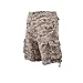 Rothco Vintage Utility Cargo Shorts – Comfortable Tactical Outdoor Hiking Camping Trunks, Desert Digital Camo, M
