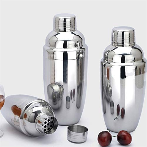 250ML / 350ml / 550ML Edelstahl Barware Styles Martini-Cocktail-Shaker Bar barsieb Tragbare Bar Shaker Set Einfach zu… – Bild 5