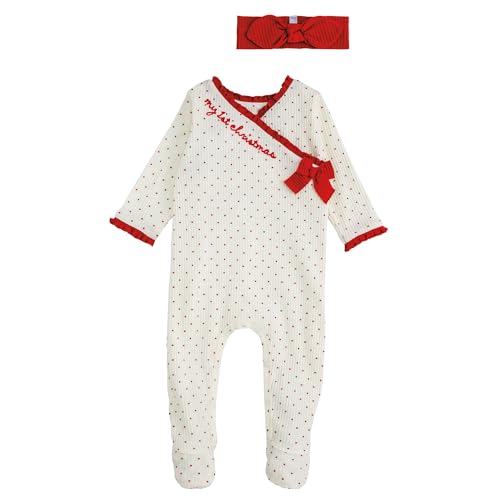 Mud Pie Kids Christmas Dot My 1st Christmas Sleeper