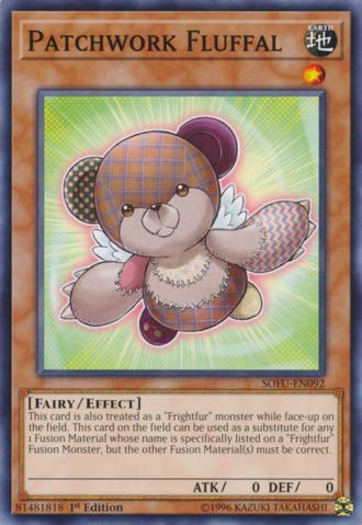 Yu-Gi-Oh! - Fluffal Patchwork - SOFU-EN092 - Soul Fusion - 1st Edition - Common