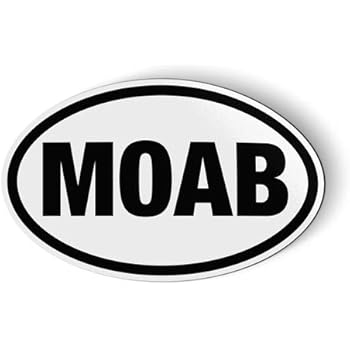 Moab - Flexible Magnet - Car Fridge Locker - 5.5