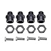 GTHELE 12mm to 17mm Wheel Hex Hub Adapter Extension Conversion for 1/10 RC Car and Upgrade 1/8 Tires