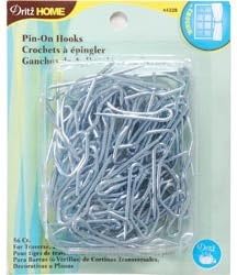 Bulk Buy: Dritz Pin On Drapery Hooks 56/Pkg (3-Pack)