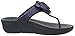 FitFlop Women's Glitterosa Flip Flop, Supernavy, 6 M US