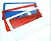 Credit Card Magnifiers 3x Magnification Semi-rigid Assorted Colors Mix 0.5mm Thin (Qty=5)