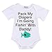 Cute Unisex Newborn Clothes Baby Boys Girls Fish Short Sleeve Letter Printed Funny Bodysuits Romper Cotton White (0-3 months)