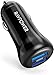 Car Charger, RAVPower 24W/4.8A Dual USB Car Adapter Cigarette Lighter USB Charger for iPhone 11 Pro Max XS XR XS Max 8 7 Plus, Galaxy S9 S8 S7 and Android Devices