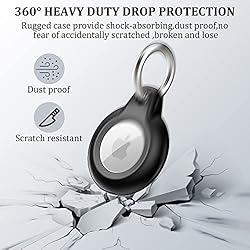 4 Pack AirTag Keychain for Apple Airtag