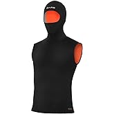 BARE 7/3MM Men's Ultrawarmth Hooded Vest: Wear Inside or Outside Your Wetsuit