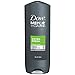 Dove Men+Care Body and Face Wash Extra Fresh 18 oz for Dry Skin Effectively Washes Away Bacteria While Nourishing Your Skin (3 pack)