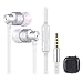 Earbuds with Case, Earbud Headphones with Microphone - Earphones Compatible with Samsung Galaxy S9 S8 S7 S6 Note Edge and More Cell Phones