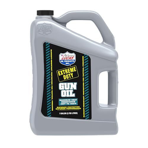 Lucas Oil 10876 Extreme Duty Gun Oil, 1 Gallon (Pack of 1)