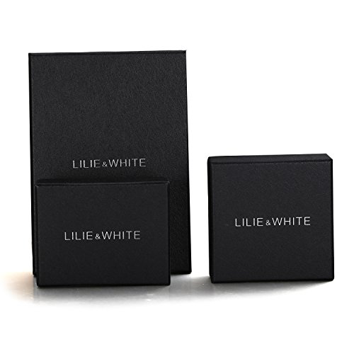 LILIE&WHITE Bridal Rhinestone Jewelry Set For Women with Necklace Earrings in Flower Cubic Zincon Clip - Thumbnail 7