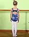 BAOHULU Leotard for Toddler Girls Gymnastics Shiny Athletic Dance Clothes Active Wear B136_Blue_12A