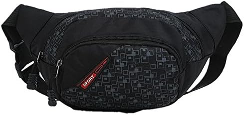 Fanny Pack with Multi Zipper Pockets for Workout Hold iphone 6 6S Waist Bag
