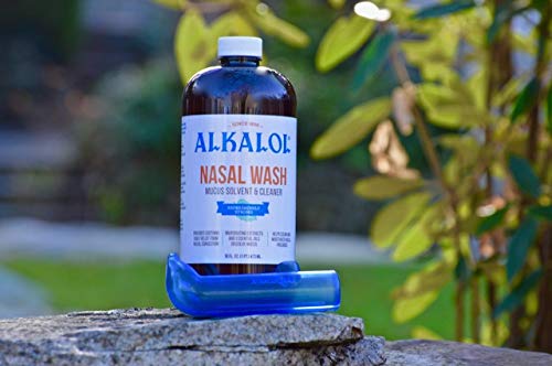 ALKALOL – A NATURAL SOOTHING NASAL WASH, MENTHOL, 2 PIECE SET 1 COUNT
