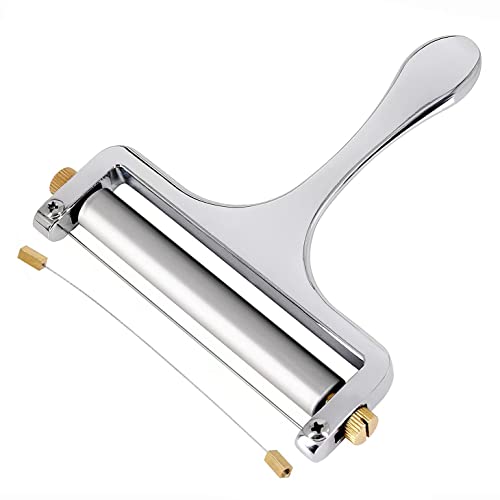 Adjustable Thickness Cheese Slicer Stainless Steel Wire Cheese Cutter