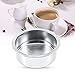 2 Pack Coffee Filter, 2 Cup 51mm Pressurized Coffee Filter Basket for Coffee Accessories Refillable Reusable Capsule