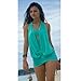 Sexy Women Padded Gauze One Piece Swimwear (newly minted, XXL)