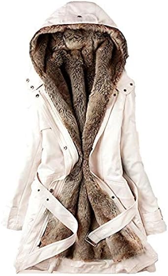 womens thick parka coat