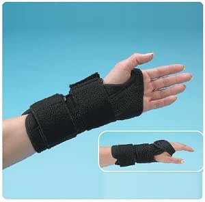 Amazon.com: TeraFoam Wrist Cock-Up Brace - Right, Small, Palm Circ: 5 3