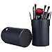 Pretty See Makeup Brush Holder Large Cosmetics Storage Case Organizer for Travel or Daily Use, Black