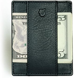 Front Pocket Wallet in Tuscany leather, RFID Minimalist Card Holder from Axess