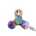 LEEHUR LED Fidget Spinner with Micro-USB Charger EDC Tri Hand Spinner Toy High Speed Stress and Anxiety Relief Toy Colorful