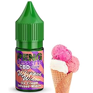 Vollspektrum Dessert CBD E-Liquid l 10ml, 1500mg CBD l Eiscreme l Vape Liquid ohne Nikotin