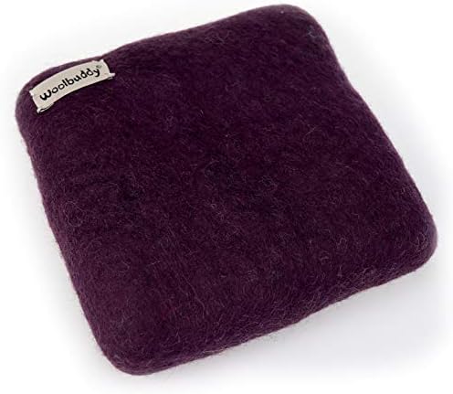 Woolbuddy Needle Felting 100% Woolen Mat (Purple)