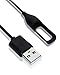 GOOQ Replacement USB Charging Charger Cable Cord for Fitbit Flex Band Wireless Activity Bracelet - 0.59 Feet Black (1 Piece)