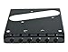 Dopro Black Vintage Tele Ashtray Electric Guitar Bridge with Barrel 6 Saddles for Telecaster