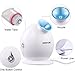 KINGDOMCARES Steamer 3-in-1 Warm Mist Moisturizing Facial Steamer Face Steamer Humidifier Hot Mist Clear Blackheads Acne Facial Hydration Home Sauna SPA Skin Care Atomizer Pink