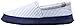 ACORN Women's Moc Summerweight Slipper, Blue Stripe, Large/8-9 M US